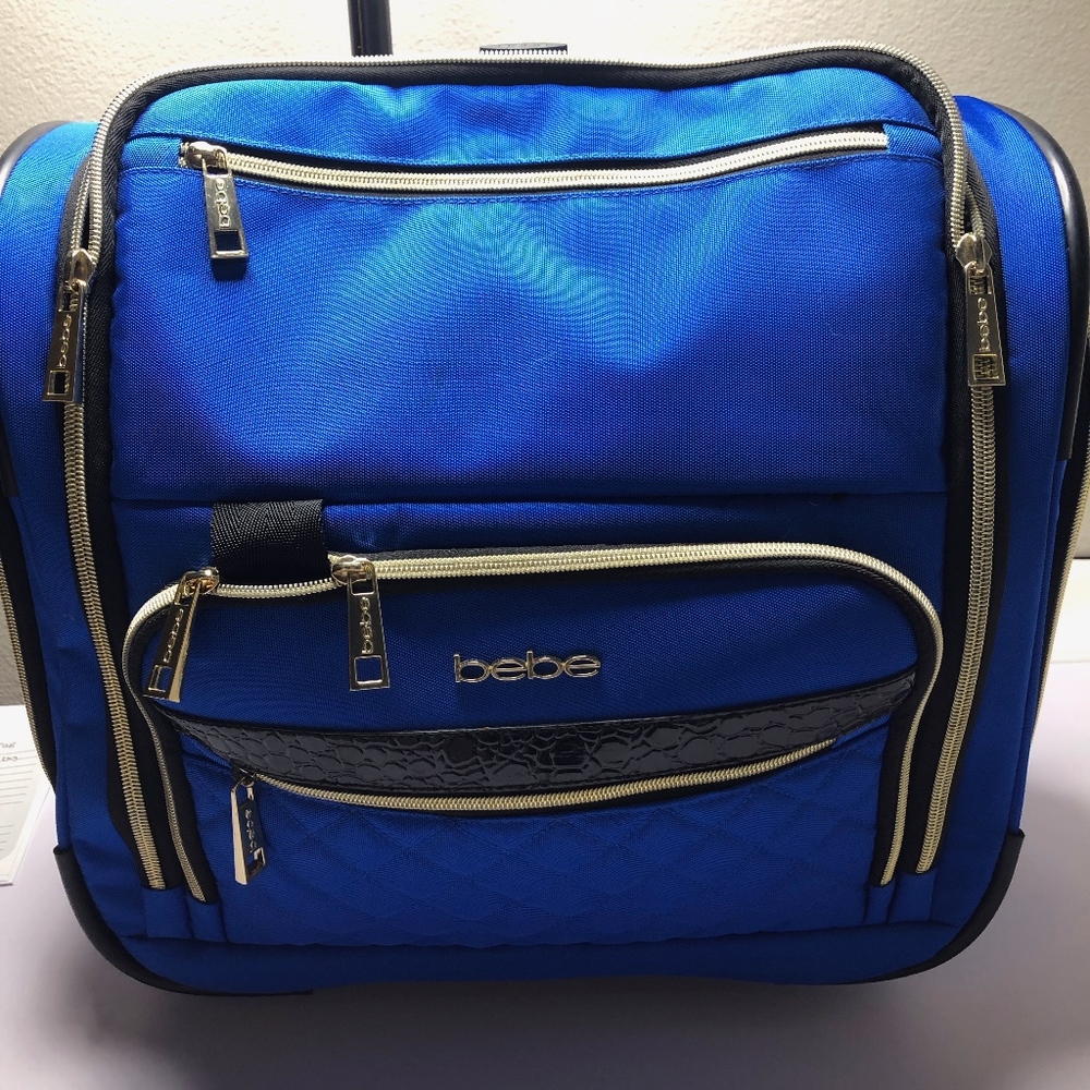 BEBE Under Seat Carry-On Rolling Tote